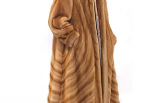 Mink Coat – Golden Dyed Directional | Madison Avenue Mall Fu