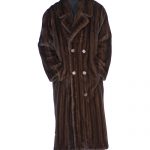 Mens Mahogany Mink Coat – Double Breasted Coat | Madison Avenue .