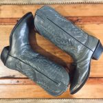 Nocona Shoes | Mens Grey Leather Cowboy Boots 105 D | Poshma