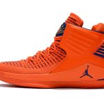 Nike Air Jordan XXXII AJ32 Orange Blue Men's Sneaker Basketball .