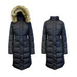 Spire By Galaxy Long Heavyweight Bubble Parka Jacket with Faux .