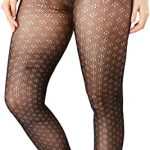 Women's Plus Size 2-Pack Patterned Tights - A/B, Diamond Dot at .