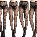 Joyaria Womens Sexy Lace Patterned Tights Fishnet Floral Stockings .