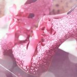 shoes, pink, pink high heels, glitter shoes, glitter, high heels .