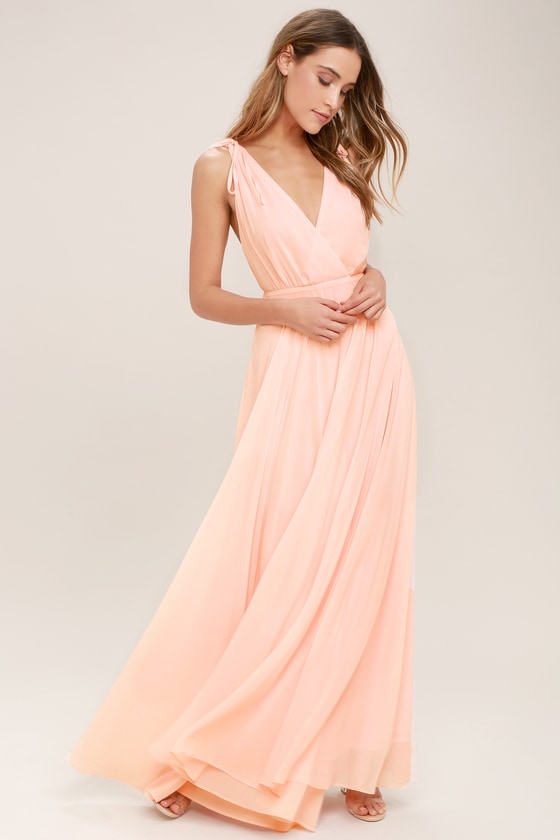 Dance the Night Away Blush Pink Backless Maxi Dress in 2020 .