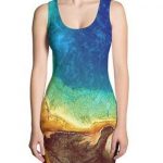 The Planet Earth Dress | Planet dresses, Print models, Dress