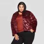 Women's Plus Size Faux Fur Jacket - Ava & Viv™ : Targ
