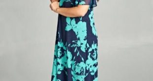 Athena Cold Shoulder Chiffon Sleeve Plus Size Maxi Dress | Plus .