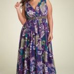 Plus size summer maxi dresses | Vestidos longos estampados .