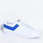 PONY Topstar Lo White & Royal Blue Shoes | Zumi