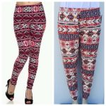 Pants | 4 For 20 Plus Size Printed Leggings | Poshma