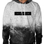 Galaxy Splatter Pullover Hoodie- INTO THE