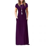 Purple Maxi Dress: Amazon.c