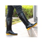 CBD - Mens' Basic Rain Boots Black Size 8 - Walmart.com - Walmart.c