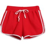 Chicnova Fashion Contrast Color Bound Shorts ($11) ❤ liked on .