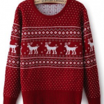 Red reindeer sweater | Christmas sweater outfits, Christmas .