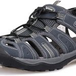 Amazon.com | GRITION Mens Outdoor Hiking Sandals Closed Toe .
