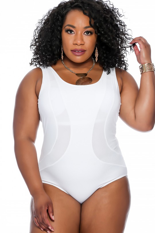 Sexy Plus Size Swimsuit