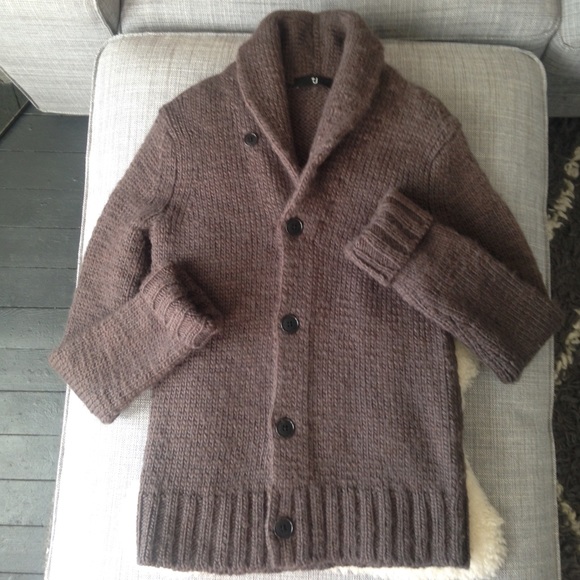UNIQLO Sweaters | Reducedj X Wool Shawl Collar Cardigan | Poshma