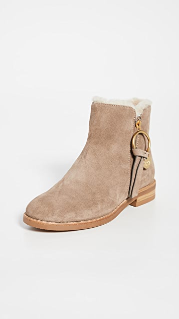 See by Chloe Louise Flat Shearling Boots | SHOPBOP | Use Code .