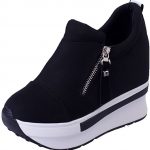 Amazon.com: Women's Girls Fashion Sneakers Thick-Soled Increase .