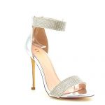 Silver Sparkly Heels: Amazon.c