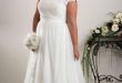 Simple plus size wedding dress Annie - Plus size Bridal | Plus .