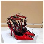 Balenciaga Inspired Knife Spiked Heels Pumps Shoes – Celebrity .