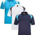 GEEK LIGHTING Men's Quick-Dry Short Sleeve Polo Sport Shirts .