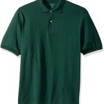 Jerzees Men's Spot Shield Short Sleeve Polo Sport Shirt at Amazon .