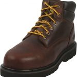Amazon.com: 6 Inch Non Slip Steel Toe Work Boots for Men .