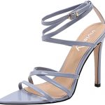 Amazon.com | vivianly Womens High Heels Pointy Open Toe Ankle .
