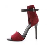Vince Shoes | Giustina Bordeaux Sandals Stilettos | Poshma