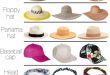 Summer hat styles! Just not the fedora. #summer #hats #fashion .