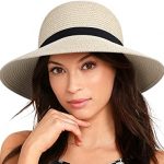 FURTALK Sun Hats for Women Brim Straw Hat Beach Hat UPF UV .