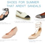 Shoes for summer that aren't sanda
