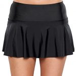 Amazon.com: Lalagen Womens Solid Color Swim Skirt Bikini Bottom .