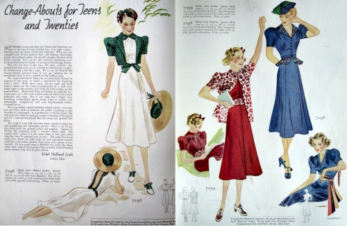 teen fashions 1930s | witness2fashi