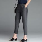 China New Simple Style Fashion Slim Fit Formal Pants for Women .