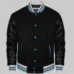 Wholesale Letterman Jackets made of melton wool body and genuine .