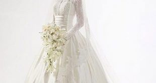 Victorian wedding dress" - definitely inspired by Victorian .