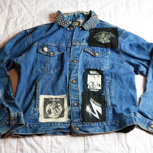Vintage Jackets & Coats | Punk Rock Jacket | Poshma