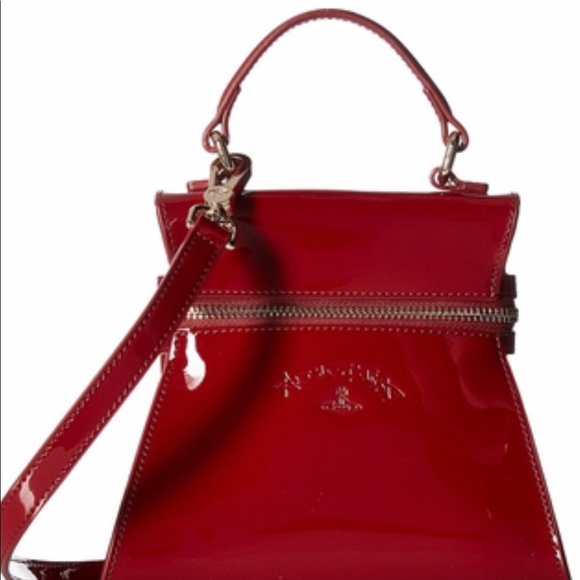 Vivienne Westwood Bags | New Red Kelly Patent Leather Bag | Poshma