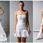 7 Lovely Little White Wedding Dresses for the Recepti