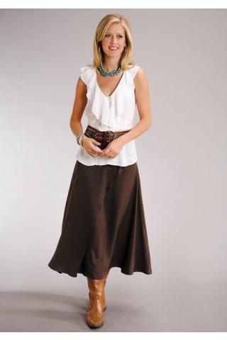 Western Wear Skirts for Women | women s skirts brown 6836 poly .