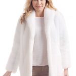 White Mink Classic Faux Fur Jacket | Womens Faux Fur Jacke