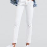 501® Stretch Skinny Women's Jeans - White | Levi's® US in 2020 .