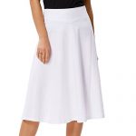 White Midi Skirt: Amazon.c