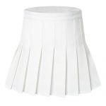 White Pleated Skirts: Amazon.c