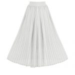 White Pleated Skirts: Amazon.c